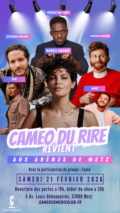 LE CAMEO DU RIRE – Nawell Madani / Edouard Deloignon / Alexandre Kominek / Mahé / Rym – Présenté par KODY !