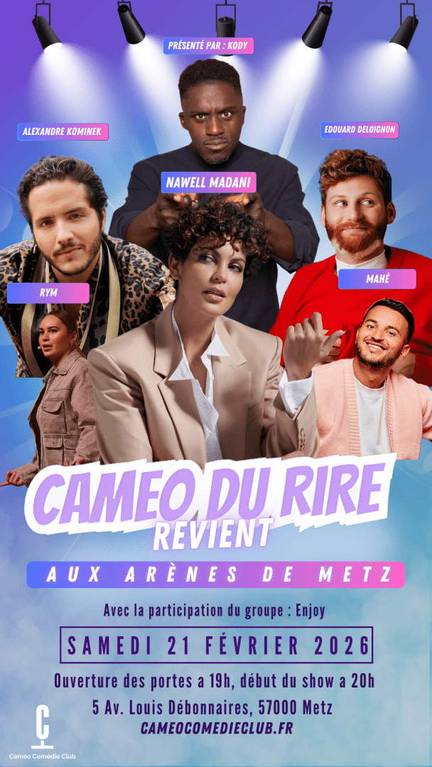 LE CAMEO DU RIRE – Nawell Madani / Edouard Deloignon / Alexandre Kominek / Mahé / Rym – Présenté par KODY !