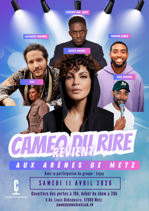 LE CAMEO DU RIRE – Nawell Madani / Nordine Ganso / Alexandre Kominek / Nick Mukoko / Rym – Présenté par KODY !