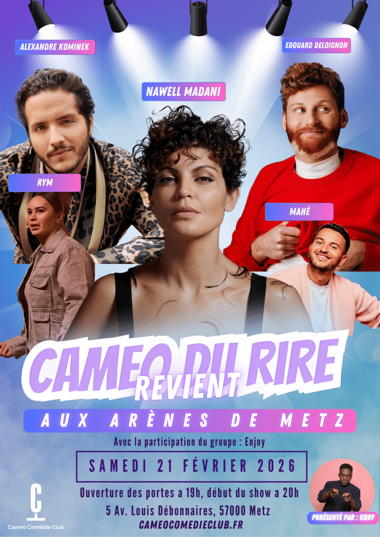 LE CAMEO DU RIRE – Nawell Madani / Edouard Deloignon / Alexandre Kominek / Mahé / Rym – Présenté par KODY !