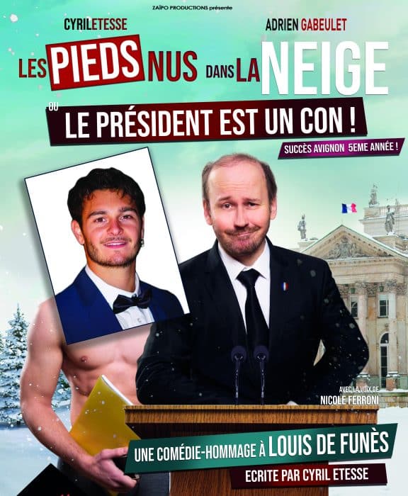 Les pieds nus dans la neige