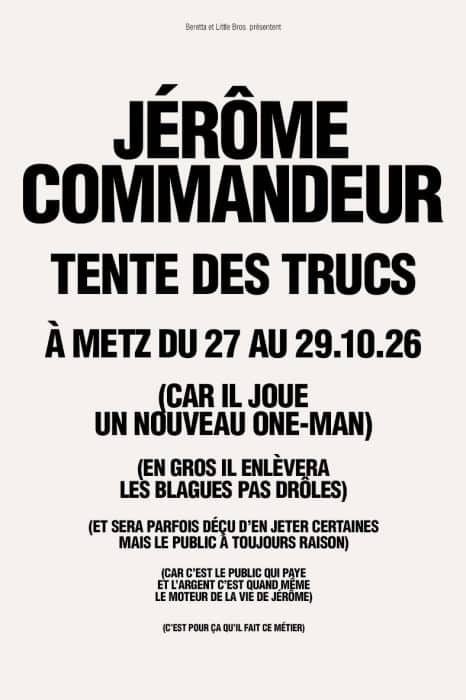 Jérôme Commandeur tente des trucs.