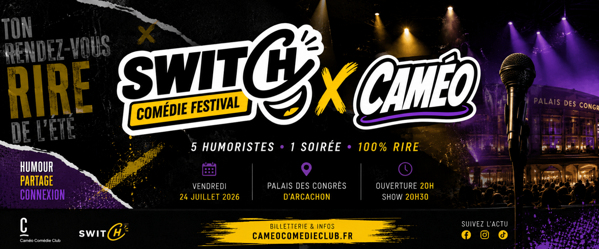 En ce moment au Caméo Comédie Club